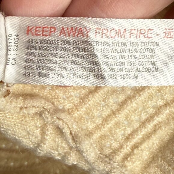 Intimately Free People Beige Crochet Knit Sleeveless Crop Top, S - Picture 7 of 7